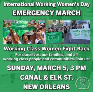 International Working Women's Day Emergency March (1)