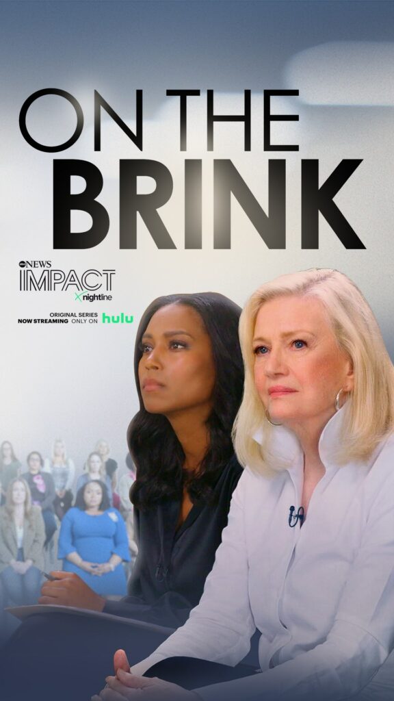 Cover photo for ABC News Impact x Nightline - On the Brink original series streaming on Hulu